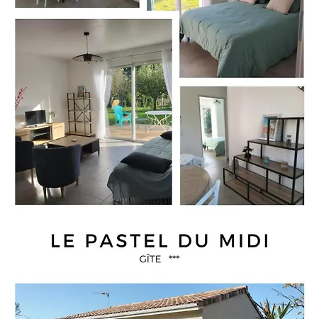 Le Pastel Du Midi 度假居 盖亚克